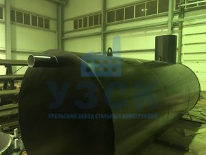 Резервуар горизонтальный стальной наземный в Новом Уренгое