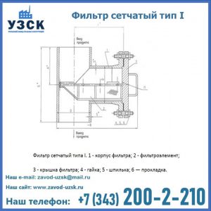 Фильтр сетчатый ФС по Т-ММ-11-2003 в Новом Уренгое