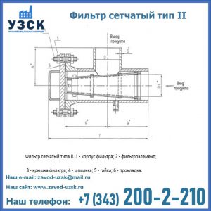 Фильтр сетчатый ФС по Т-ММ-11-2003 в Новом Уренгое