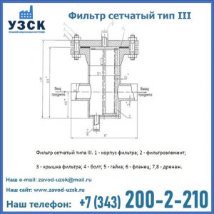 Фильтр сетчатый ФС по Т-ММ-11-2003 в Новом Уренгое
