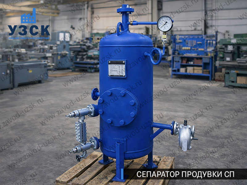 изображение Сепаратора непрерывной продувки СП в Новом Уренгое
